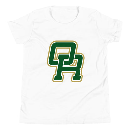 Performance | Youth T-Shirt | Oakridge Flag Football | Varsity Interlock Logo