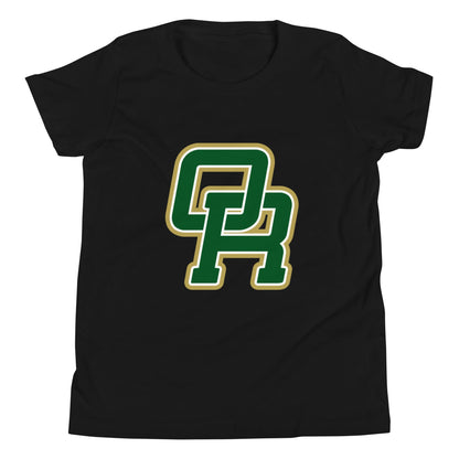 Performance | Youth T-Shirt | Oakridge Flag Football | Varsity Interlock Logo