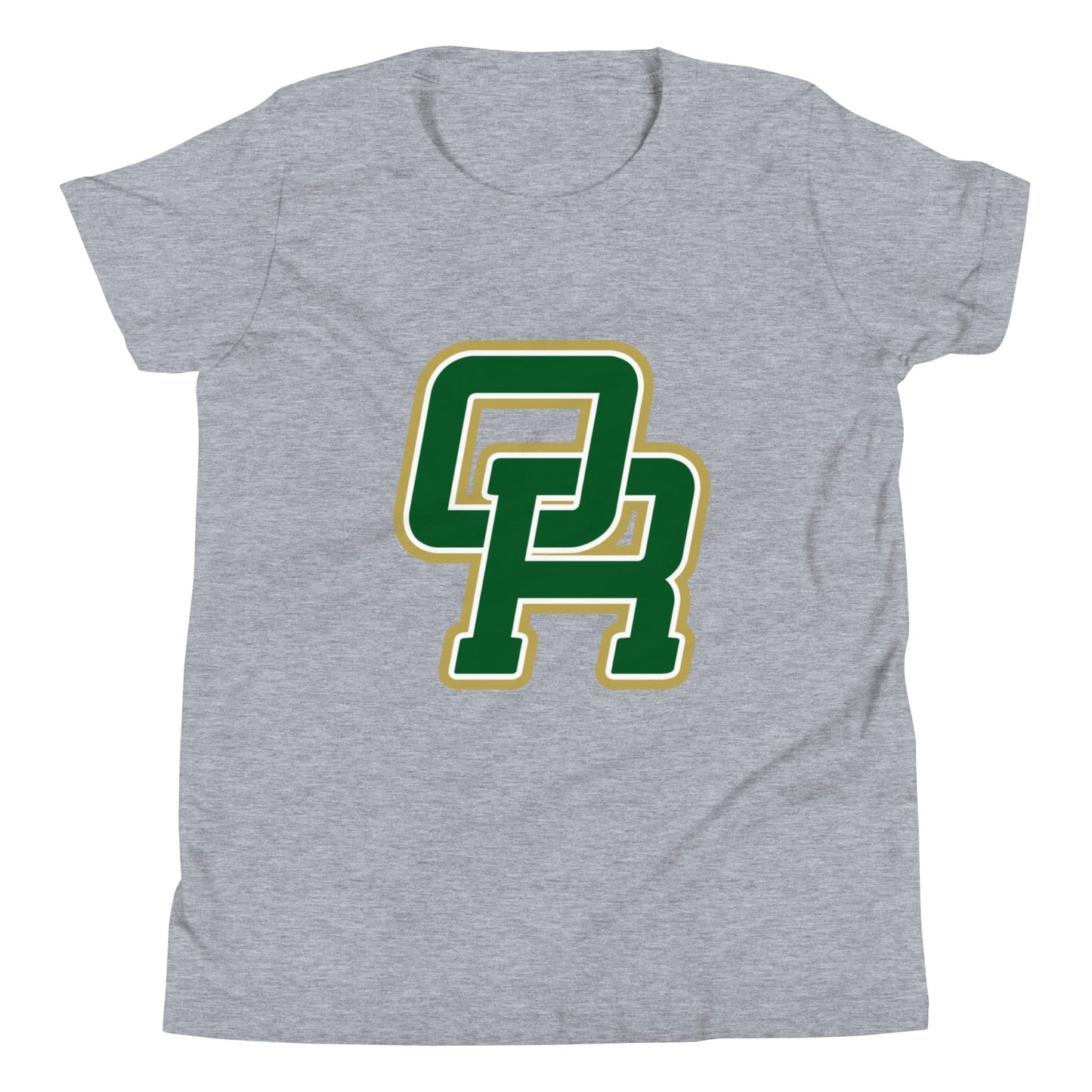 Performance | Youth T-Shirt | Oakridge Flag Football | Varsity Interlock Logo