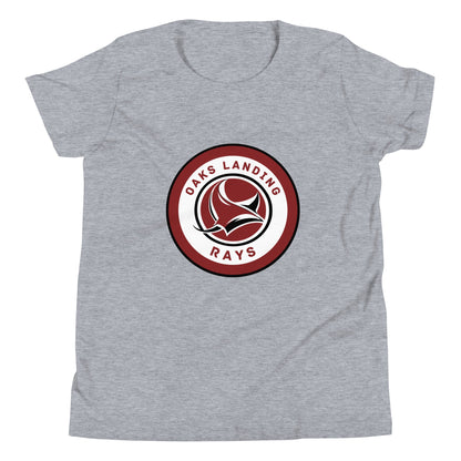 Performance | Youth T-Shirt | OAKS LANDING RAYS | Badge Logo