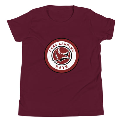 Performance | Youth T-Shirt | OAKS LANDING RAYS | Badge Logo