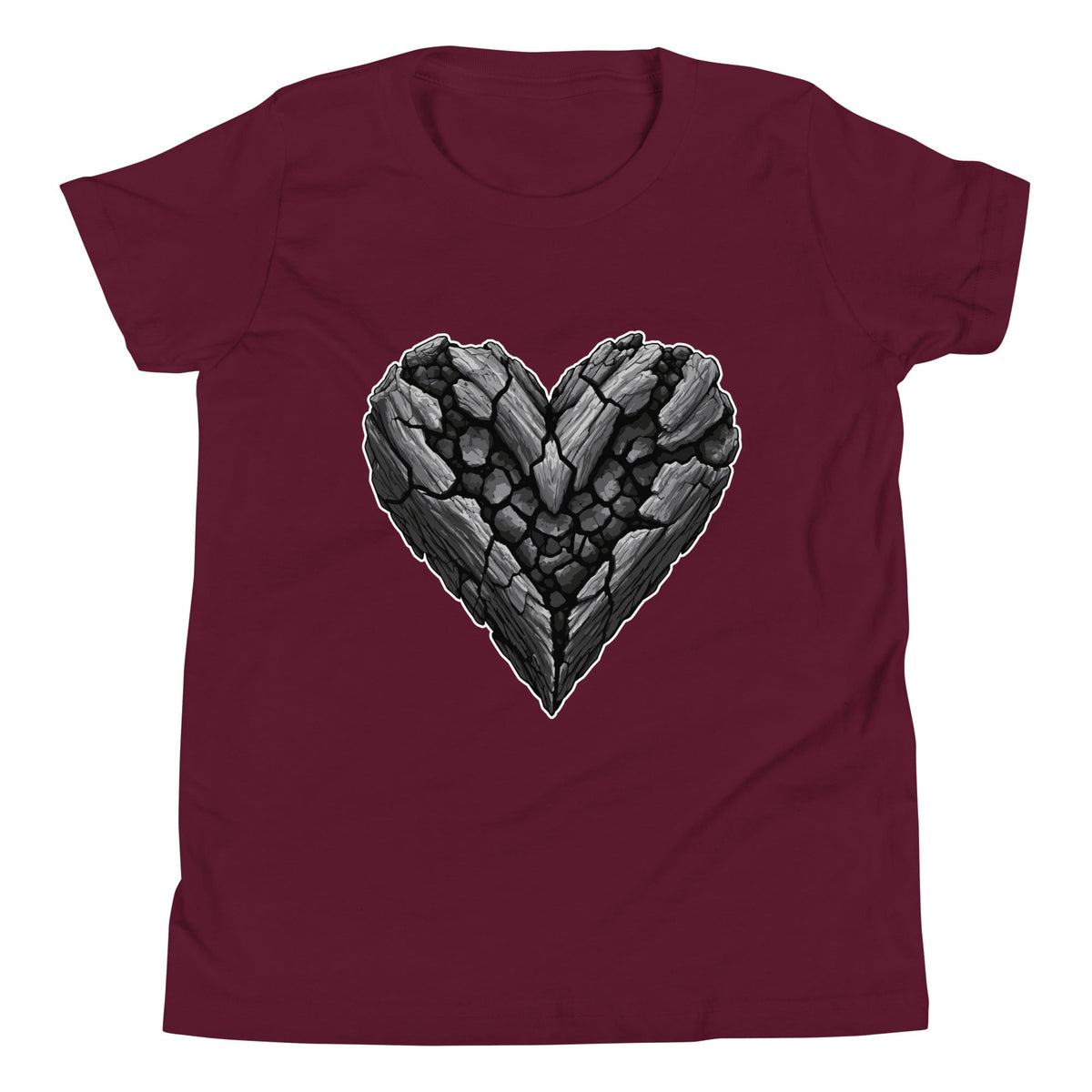 Performance | Youth T-Shirt | Obsidian Heartbeat | Emblem Logo