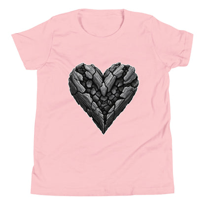 Performance | Youth T-Shirt | Obsidian Heartbeat | Emblem Logo