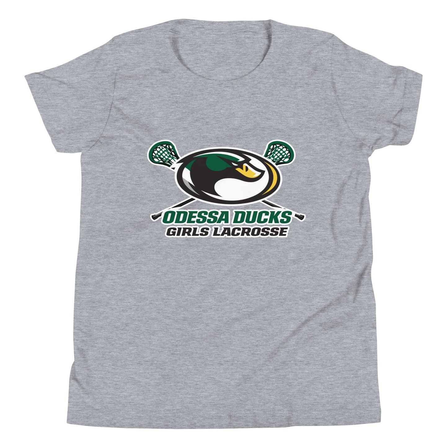 Performance | Youth T-Shirt | Odessa Girls Lacrosse | Duck Sticks Logo
