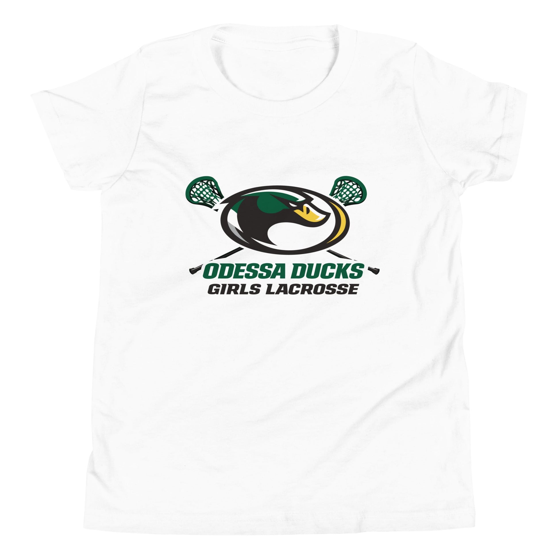 Performance | Youth T-Shirt | Odessa Girls Lacrosse | Duck Sticks Logo