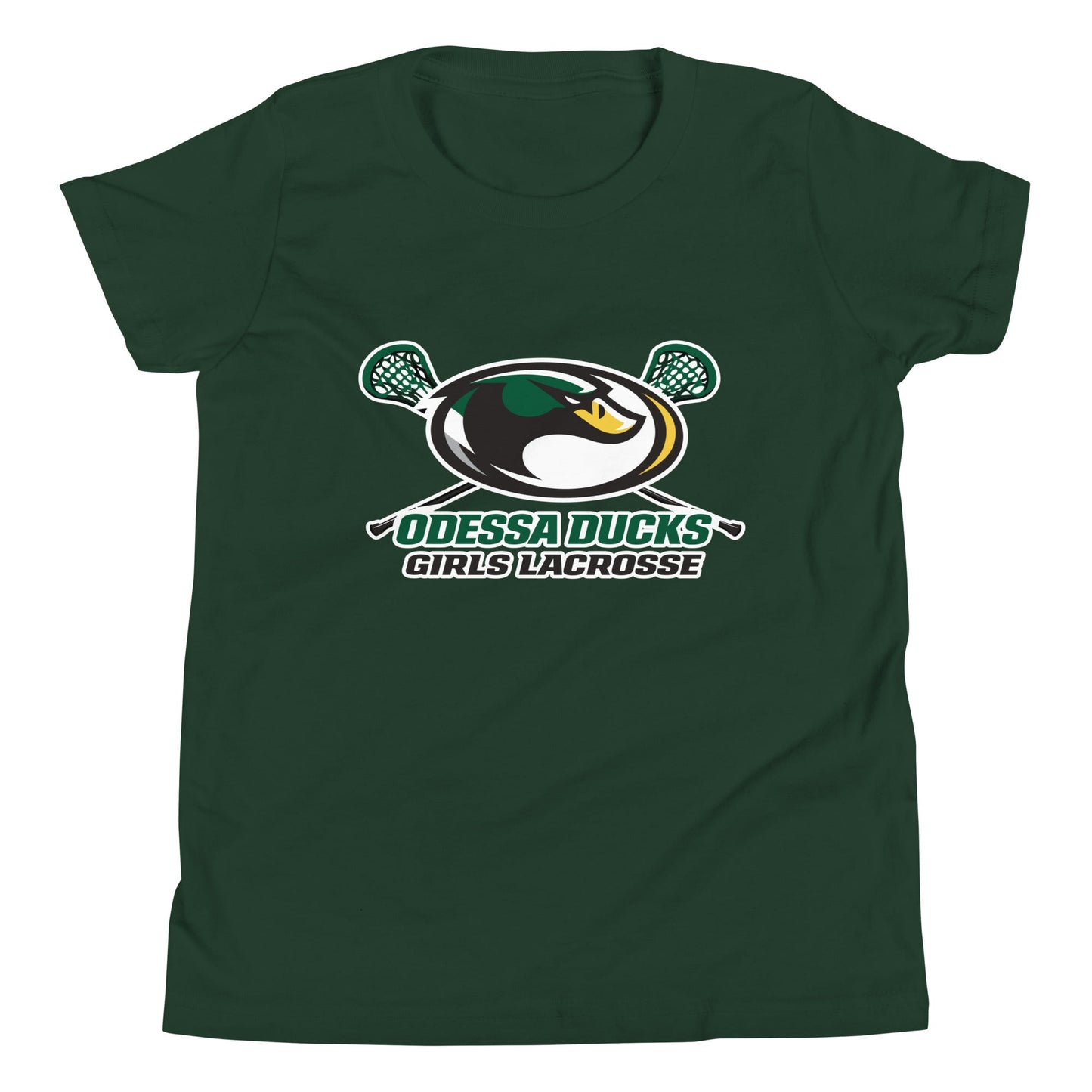 Performance | Youth T-Shirt | Odessa Girls Lacrosse | Duck Sticks Logo