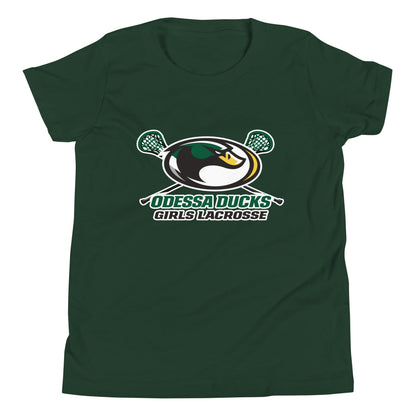 Performance | Youth T-Shirt | Odessa Girls Lacrosse | Duck Sticks Logo