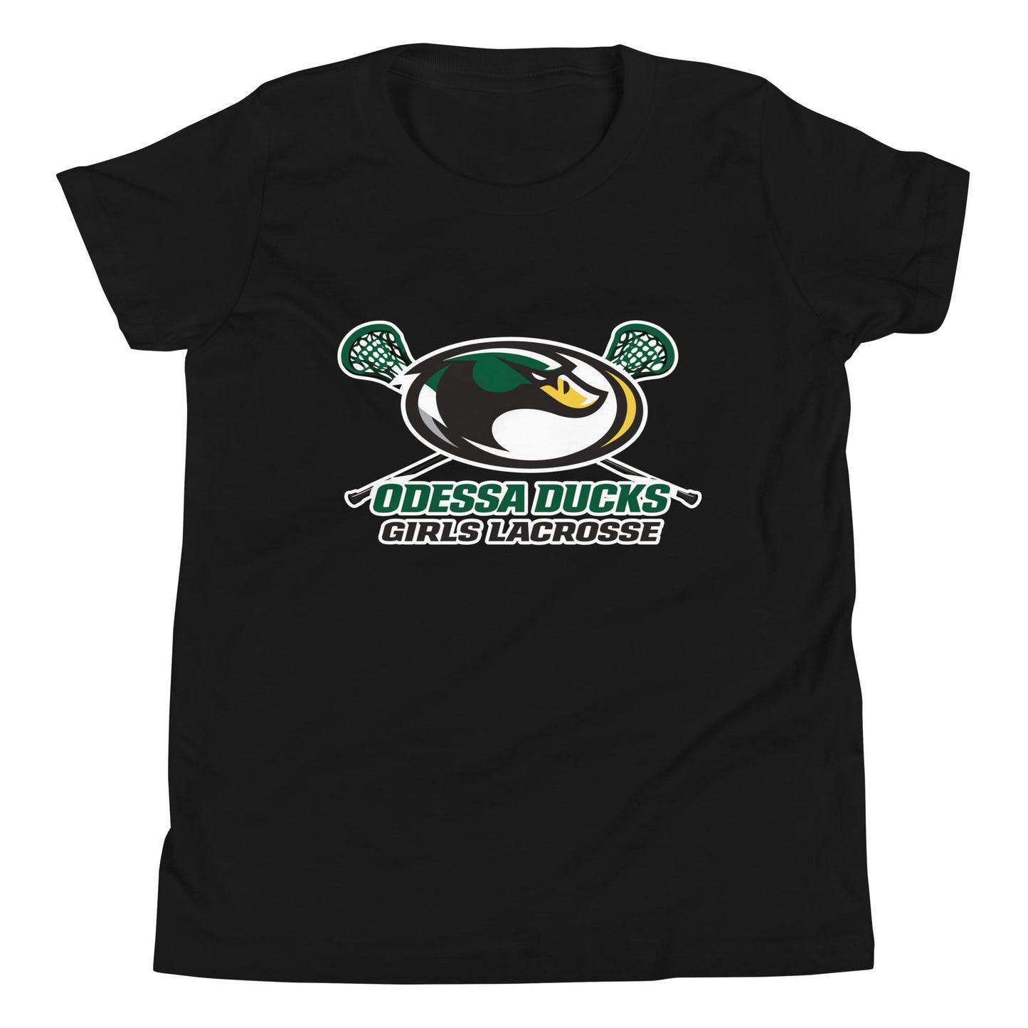 Performance | Youth T-Shirt | Odessa Girls Lacrosse | Duck Sticks Logo