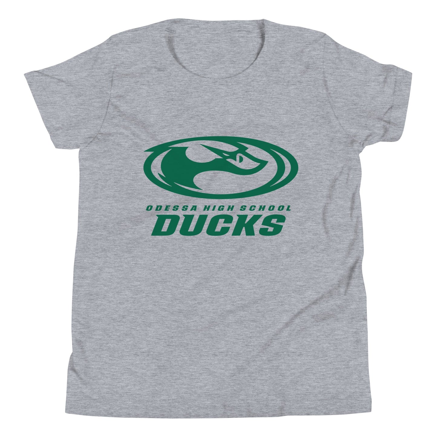 Performance | Youth T-Shirt | Odessa Girls Lacrosse | Ducks Green Logo