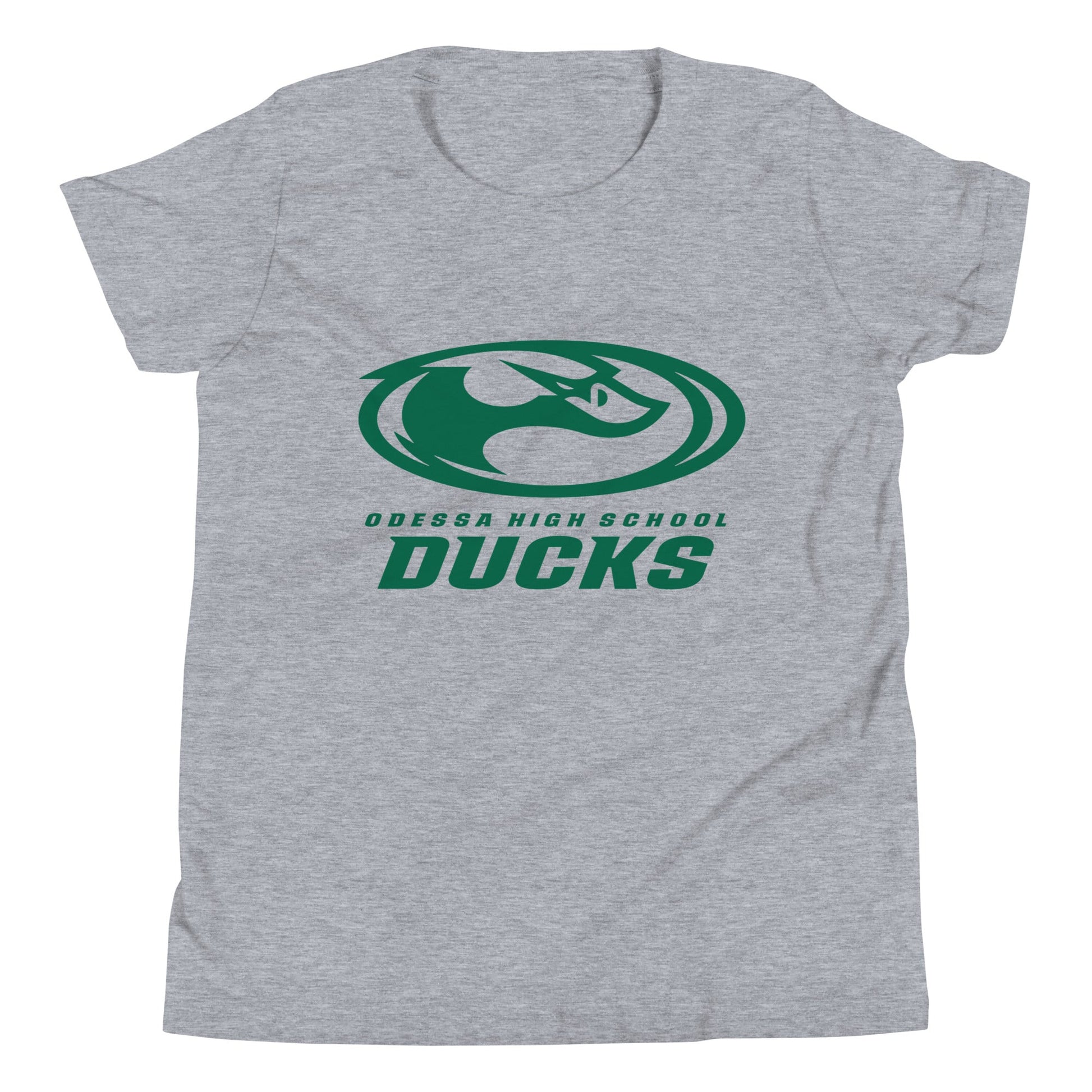 Performance | Youth T-Shirt | Odessa Girls Lacrosse | Ducks Green Logo