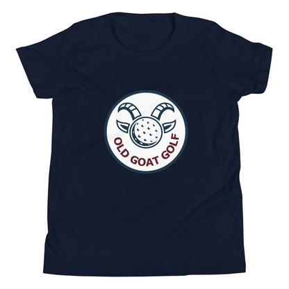 Performance | Youth T-Shirt | Old Goat Golf | Badge Logo