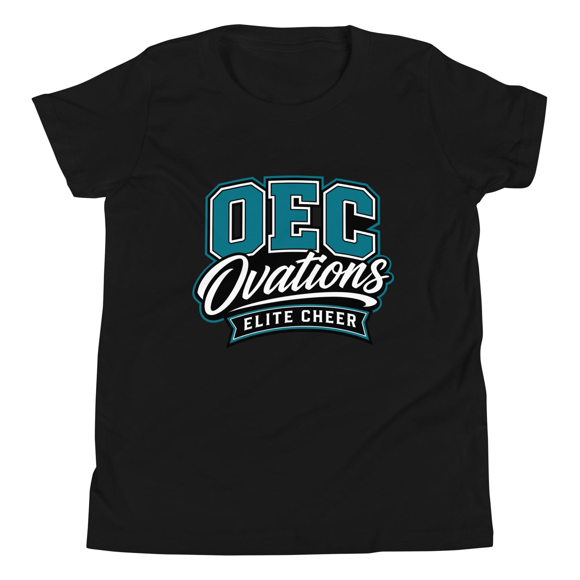 Performance | Youth T-Shirt | Ovations Elite Cheer | Crest Logo