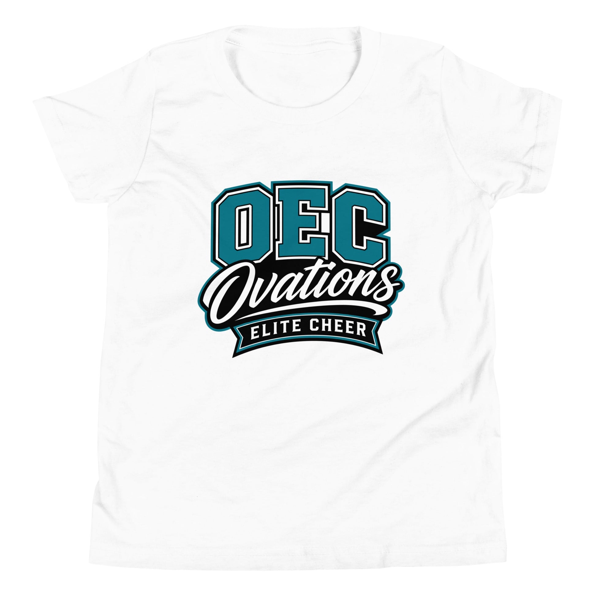 Performance | Youth T-Shirt | Ovations Elite Cheer | Crest Logo