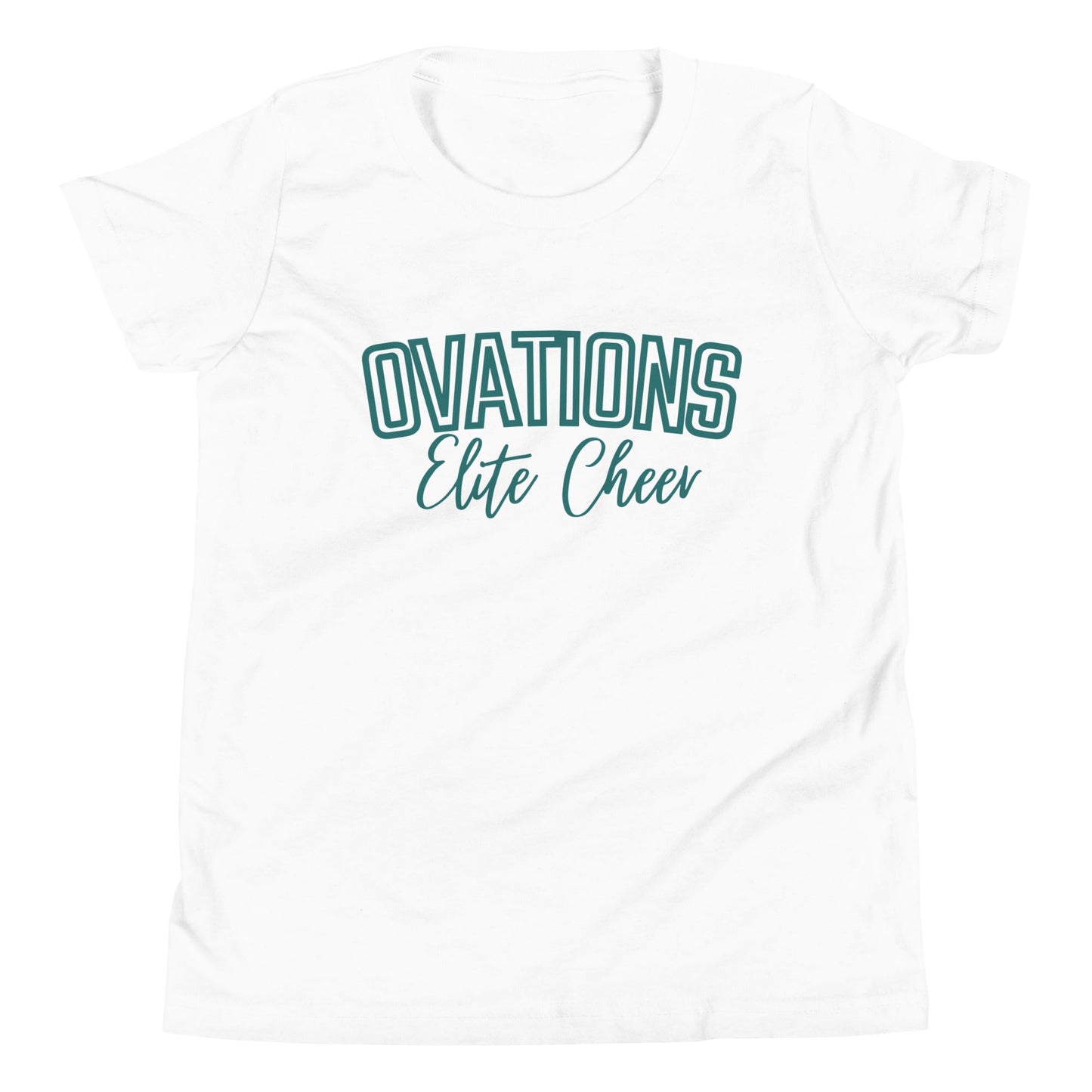 Performance | Youth T-Shirt | Ovations Elite Cheer | Vanguard Logo