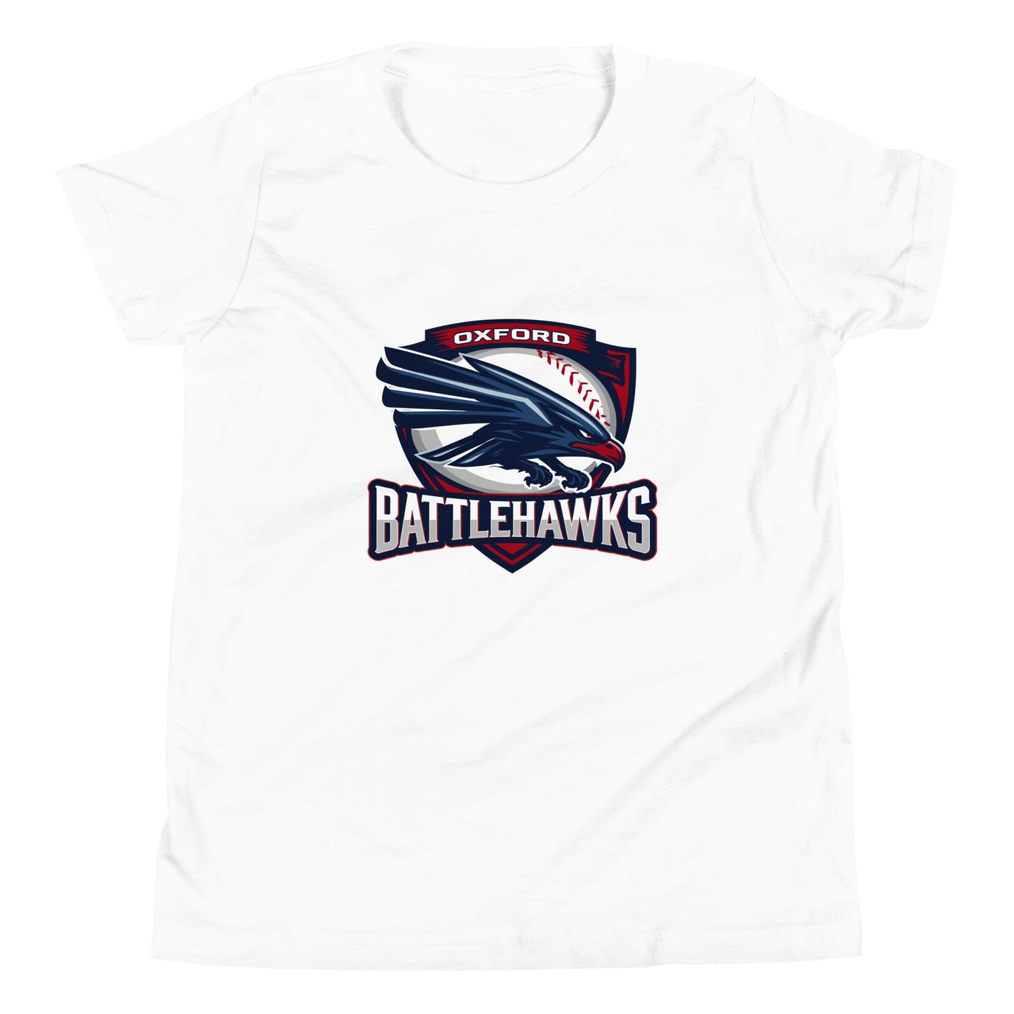 Performance | Youth T-Shirt | Oxford Battlehawks 13U | Badge Logo