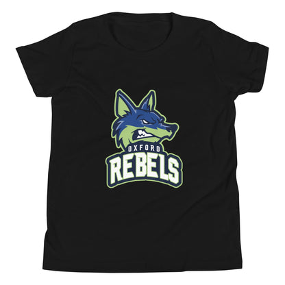 Performance | Youth T-Shirt | Oxford Rebels 12U | Mascot Logo