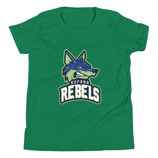 Performance | Youth T-Shirt | Oxford Rebels 12U | Mascot Logo