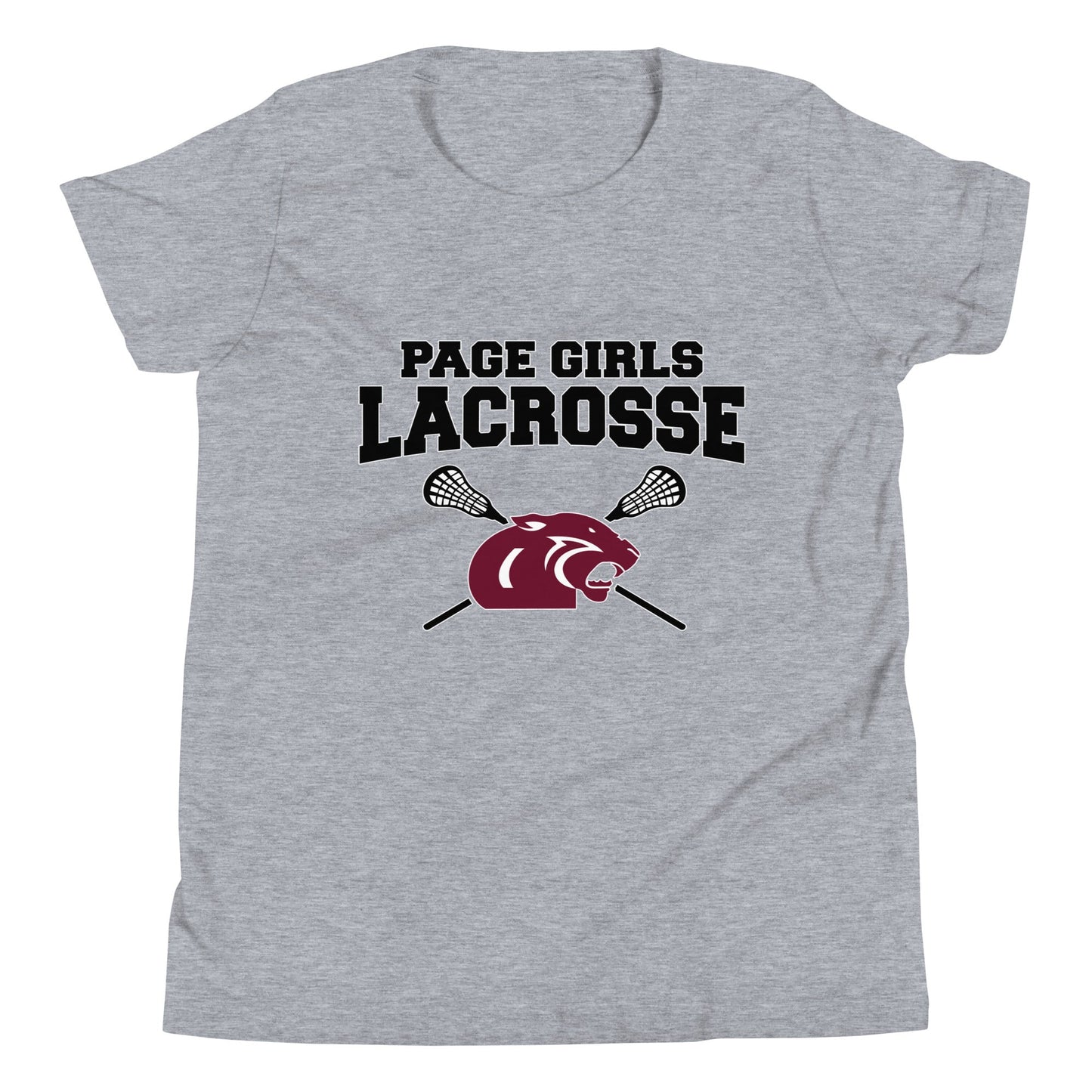 Performance | Youth T-Shirt | Page Middle Girls Lacrosse