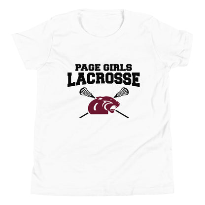 Performance | Youth T-Shirt | Page Middle Girls Lacrosse