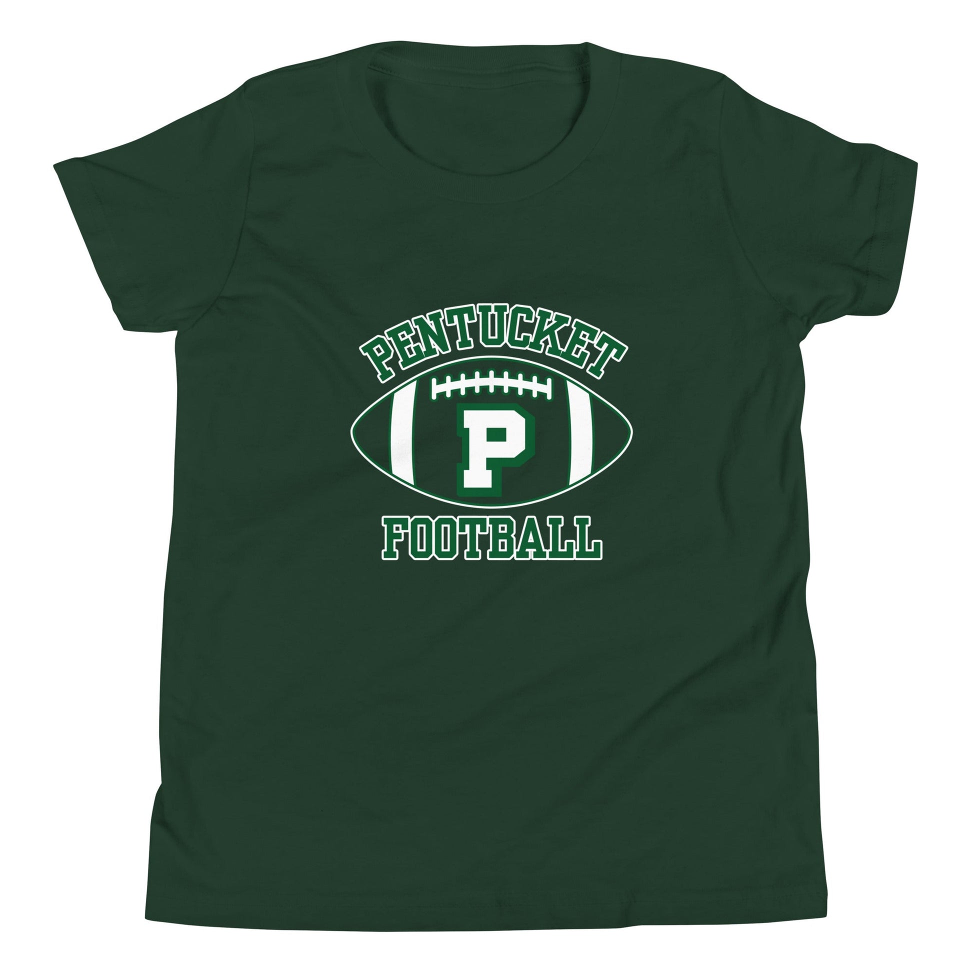 Performance | Youth T-Shirt | Pentucket Youth Football and Cheer | Varsity Badge Logo
