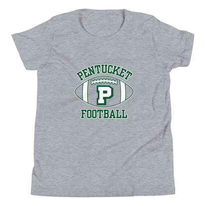 Performance | Youth T-Shirt | Pentucket Youth Football and Cheer | Varsity Badge Logo