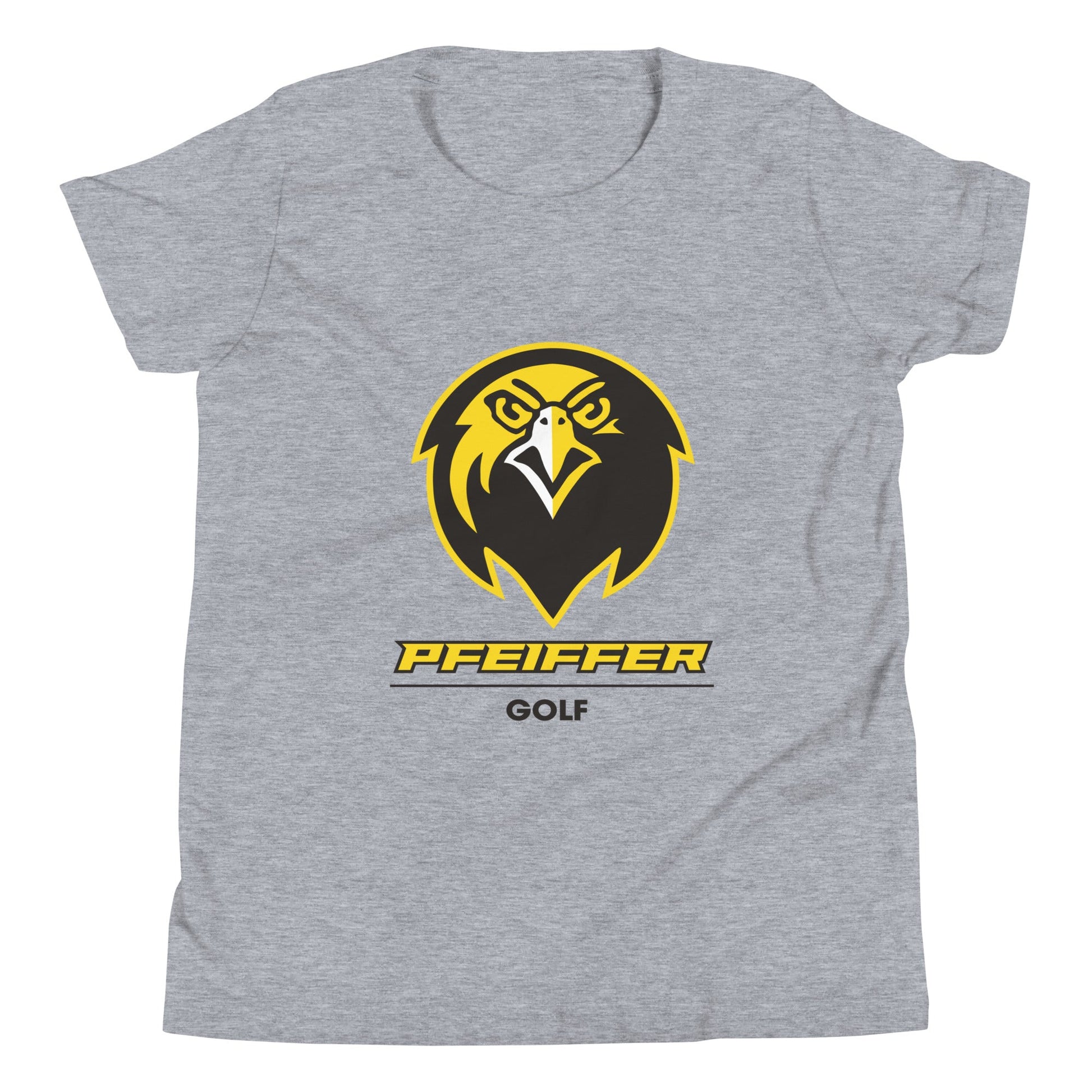 Performance | Youth T-Shirt | Pfeiffer University Golf | Falcon Logo