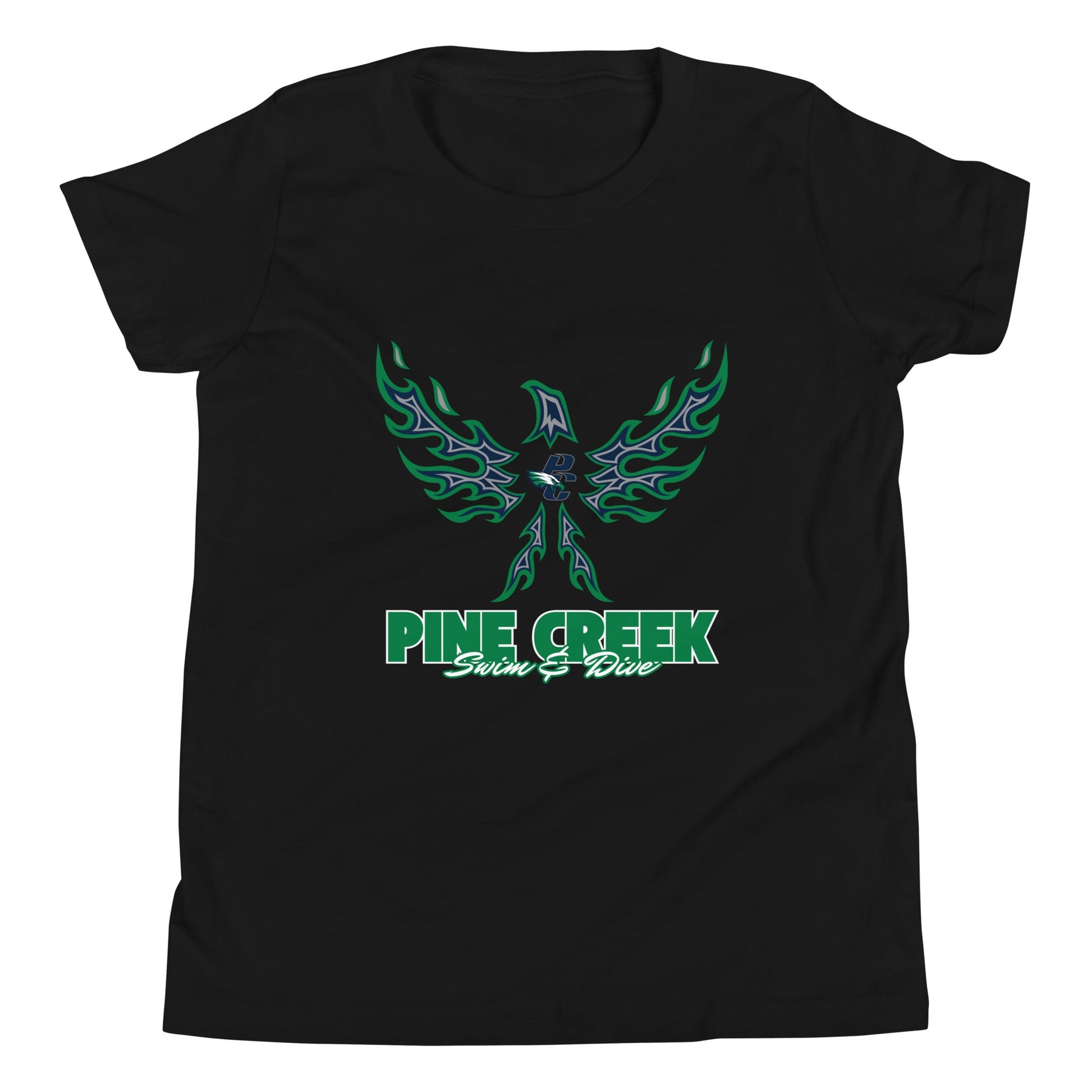 Performance | Youth T-Shirt | PINE CREEK SWIM & DIVE | '24 Logo