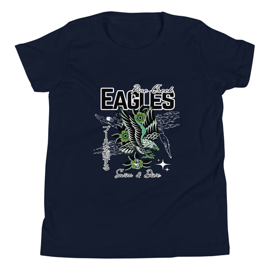 Performance | Youth T-Shirt | PINE CREEK SWIM & DIVE | '25 Logo