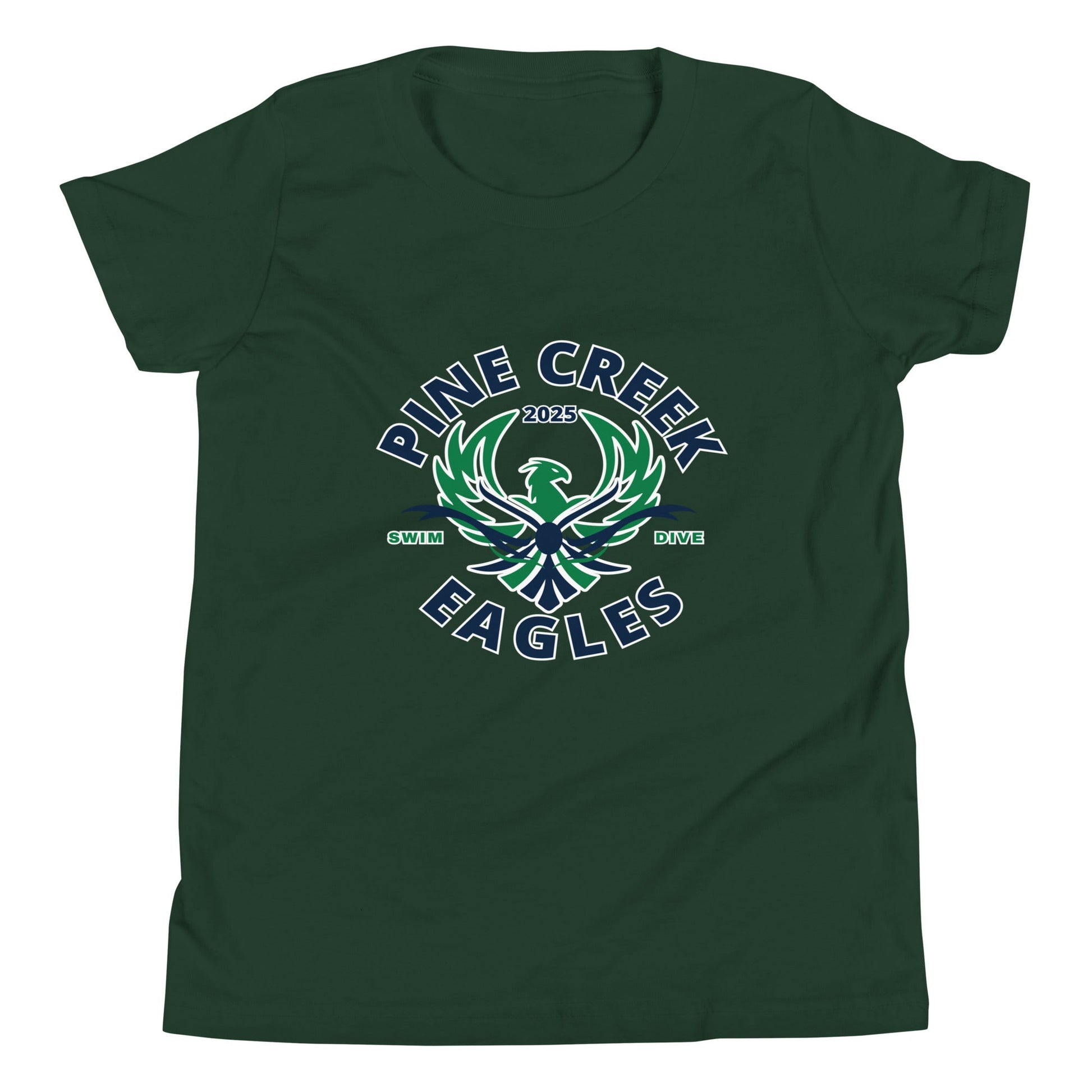 Performance | Youth T-Shirt | PINE CREEK SWIM & DIVE | Swim & Dive Logo