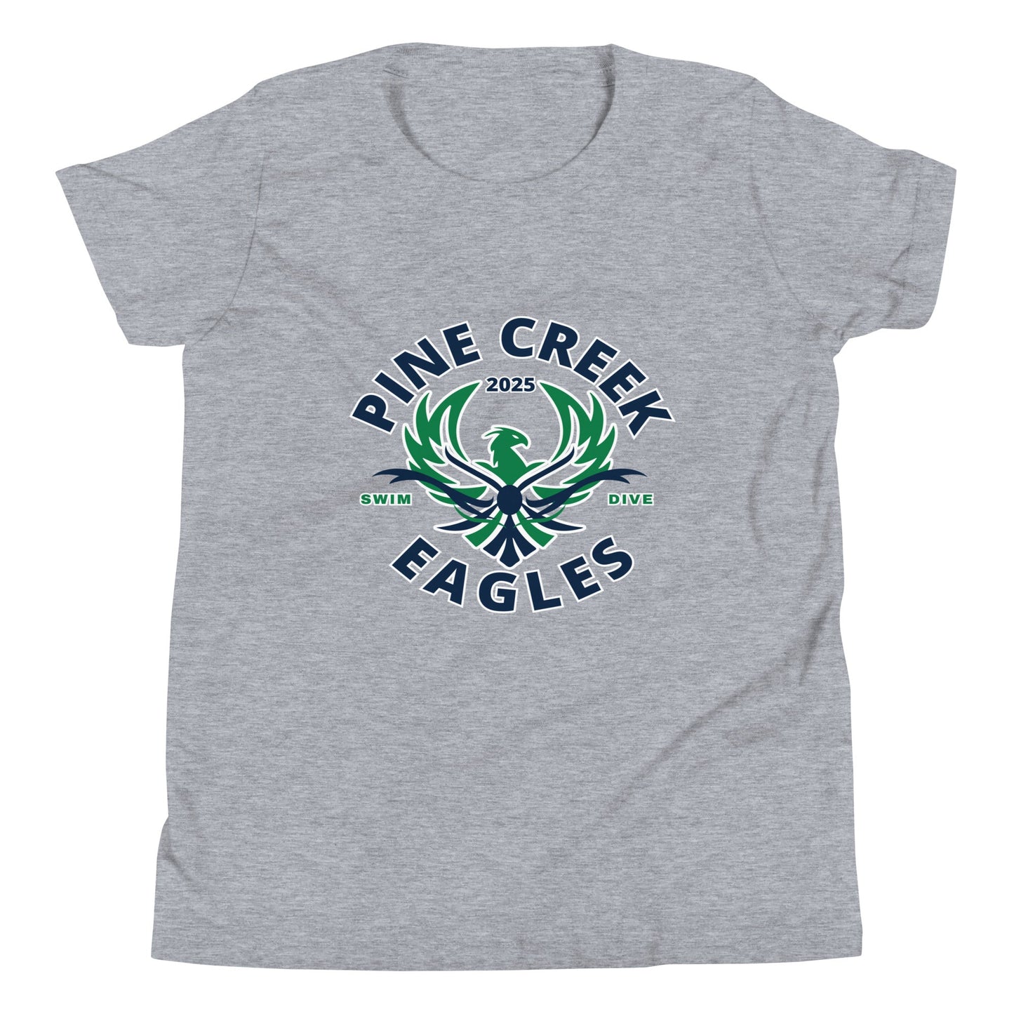 Performance | Youth T-Shirt | PINE CREEK SWIM & DIVE | Swim & Dive Logo