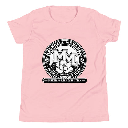 Performance | Youth T-Shirt | Pink Magnolias Dance | Emblem Logo