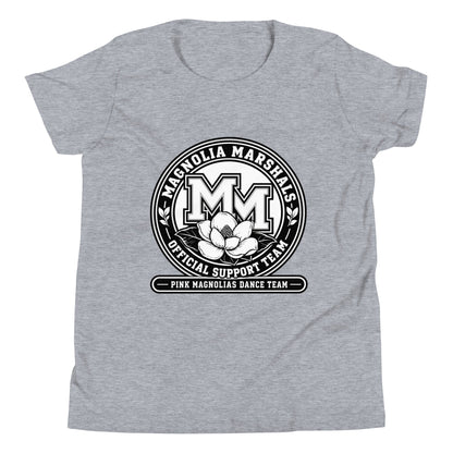 Performance | Youth T-Shirt | Pink Magnolias Dance | Emblem Logo
