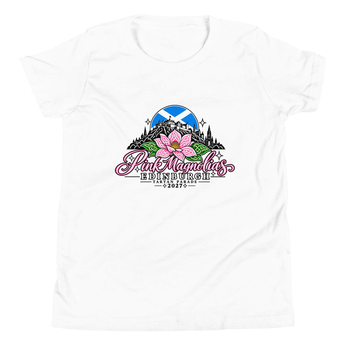 Performance | Youth T-Shirt | Pink Magnolias Dance | Vanguard Logo