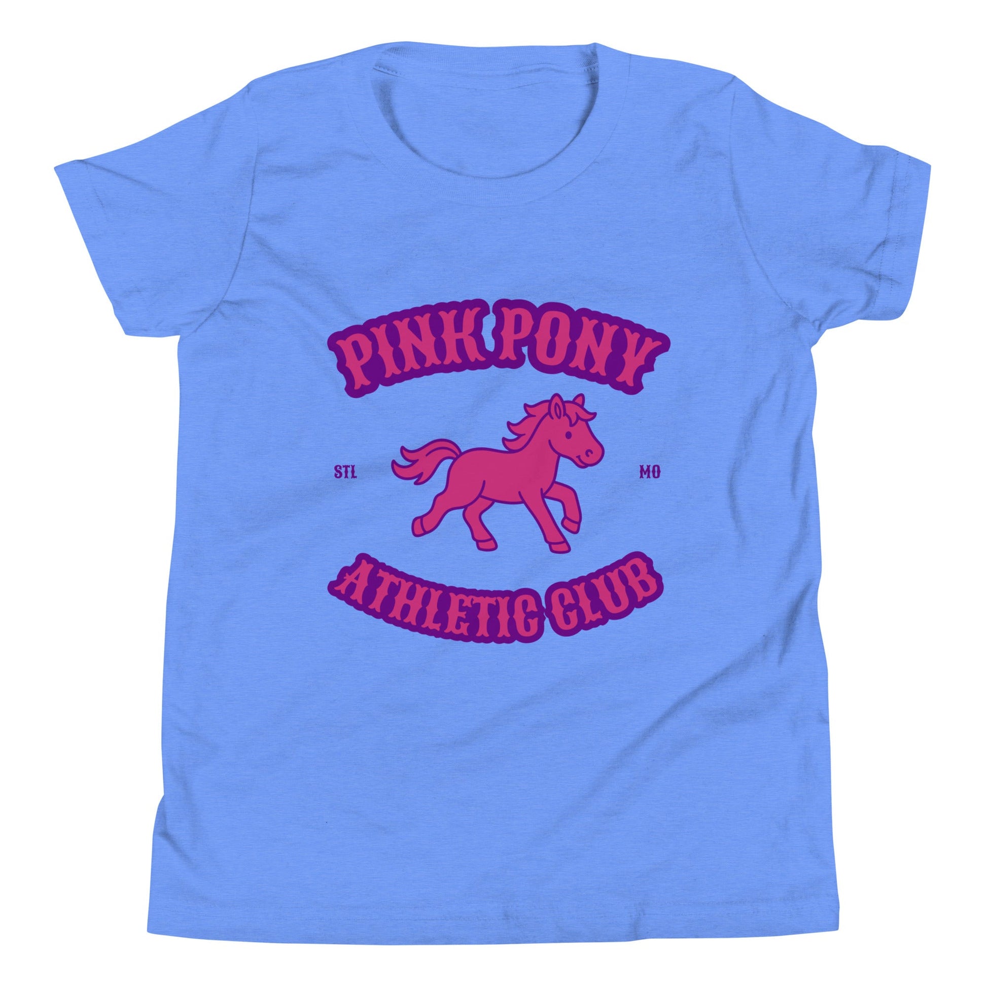 Performance | Youth T-Shirt | Pink Pony Athletic Club | Crest Logo