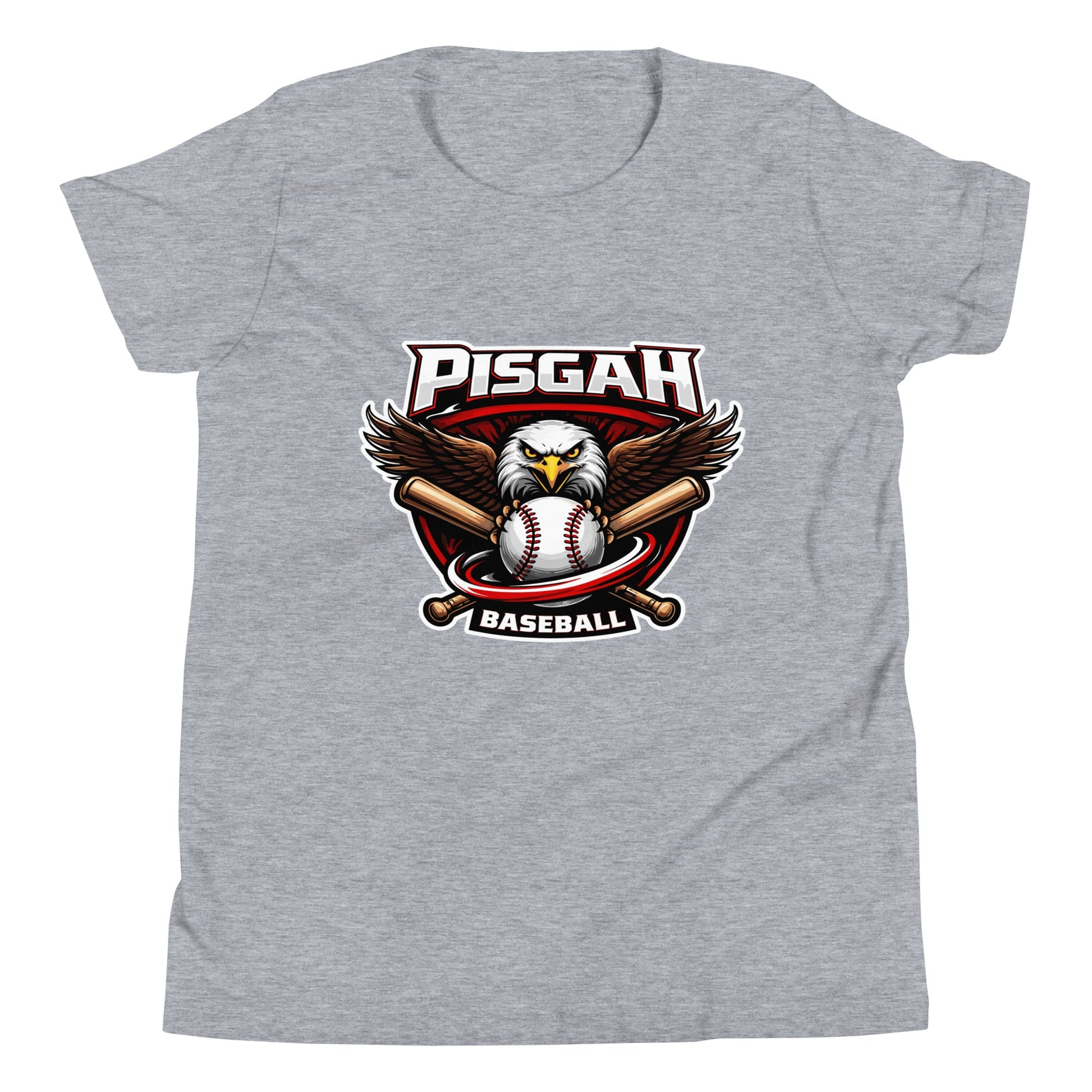 Performance | Youth T-Shirt | Pisgah Rec League | Eagle Baseball Logo