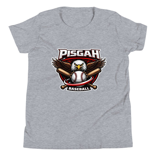 Performance | Youth T-Shirt | Pisgah Rec League | Eagle Baseball Logo