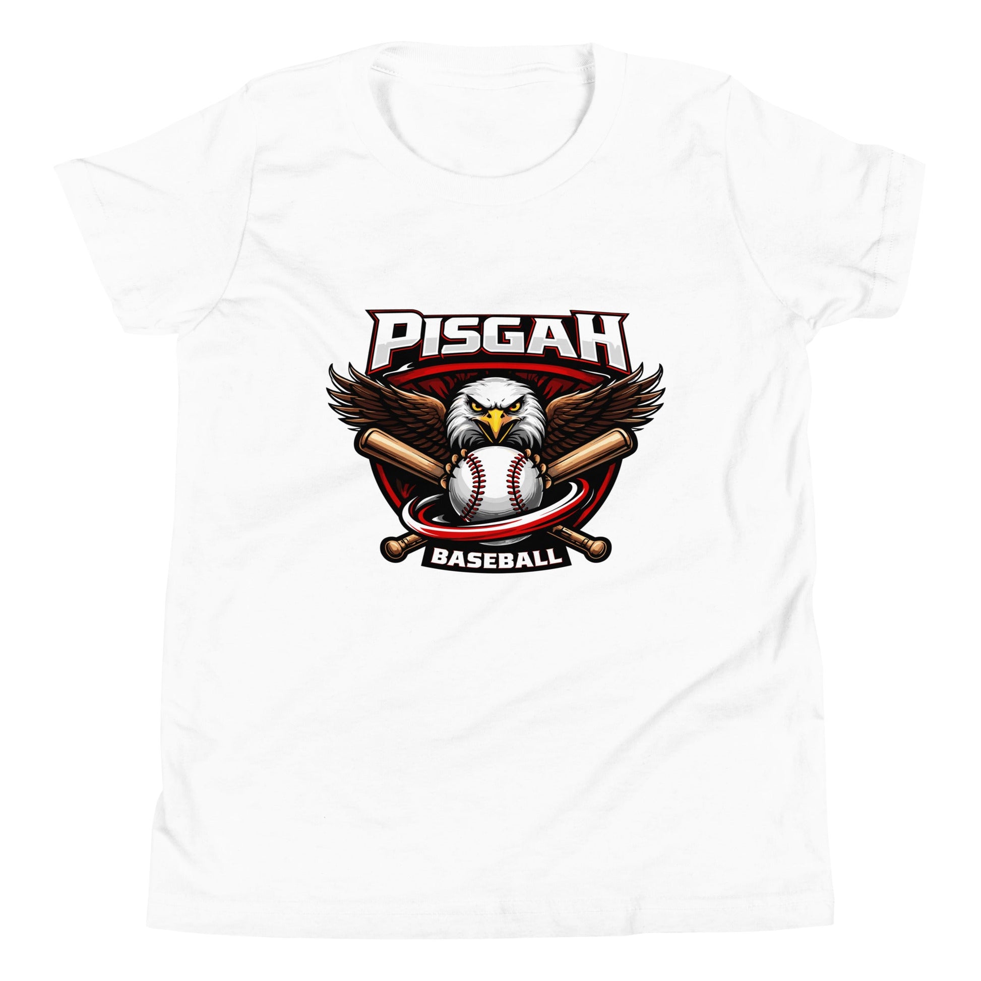 Performance | Youth T-Shirt | Pisgah Rec League | Eagle Baseball Logo