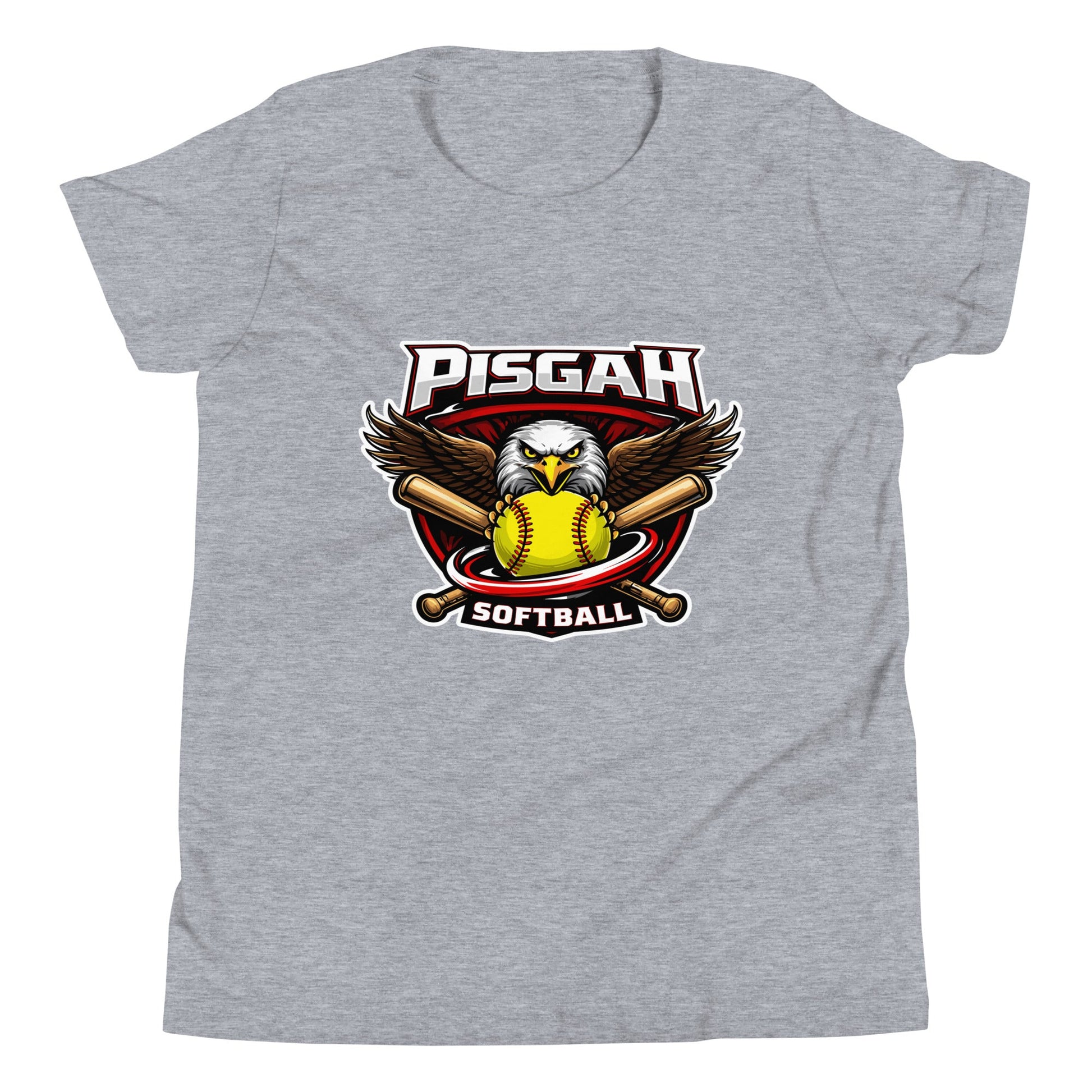 Performance | Youth T-Shirt | Pisgah Rec League | Eagle Softball Logo