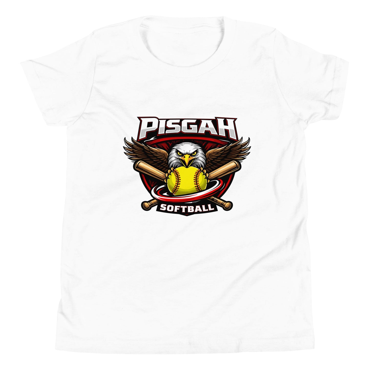 Performance | Youth T-Shirt | Pisgah Rec League | Eagle Softball Logo