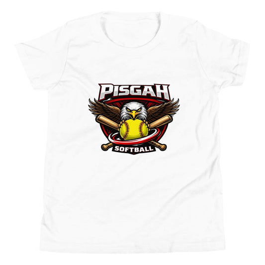 Performance | Youth T-Shirt | Pisgah Rec League | Eagle Softball Logo