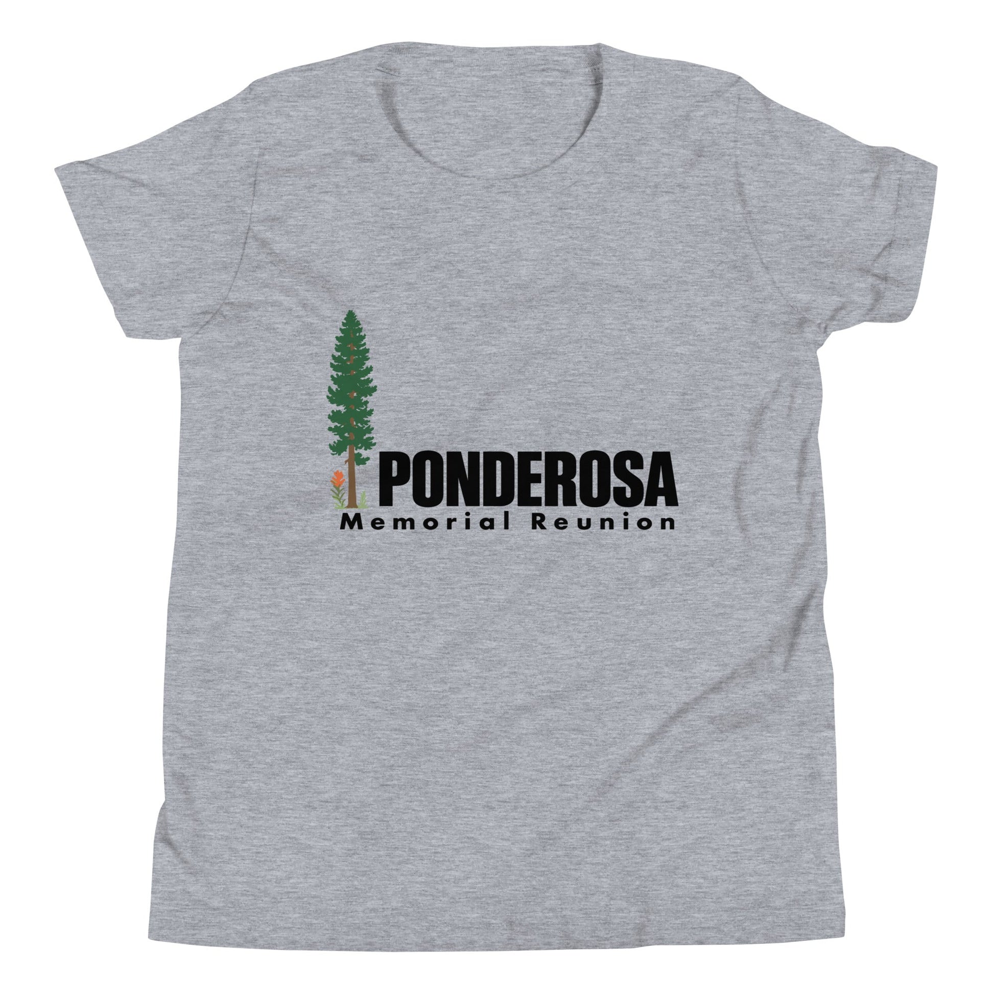 Performance | Youth T-Shirt | ponderosa reunion | Memorial Logo