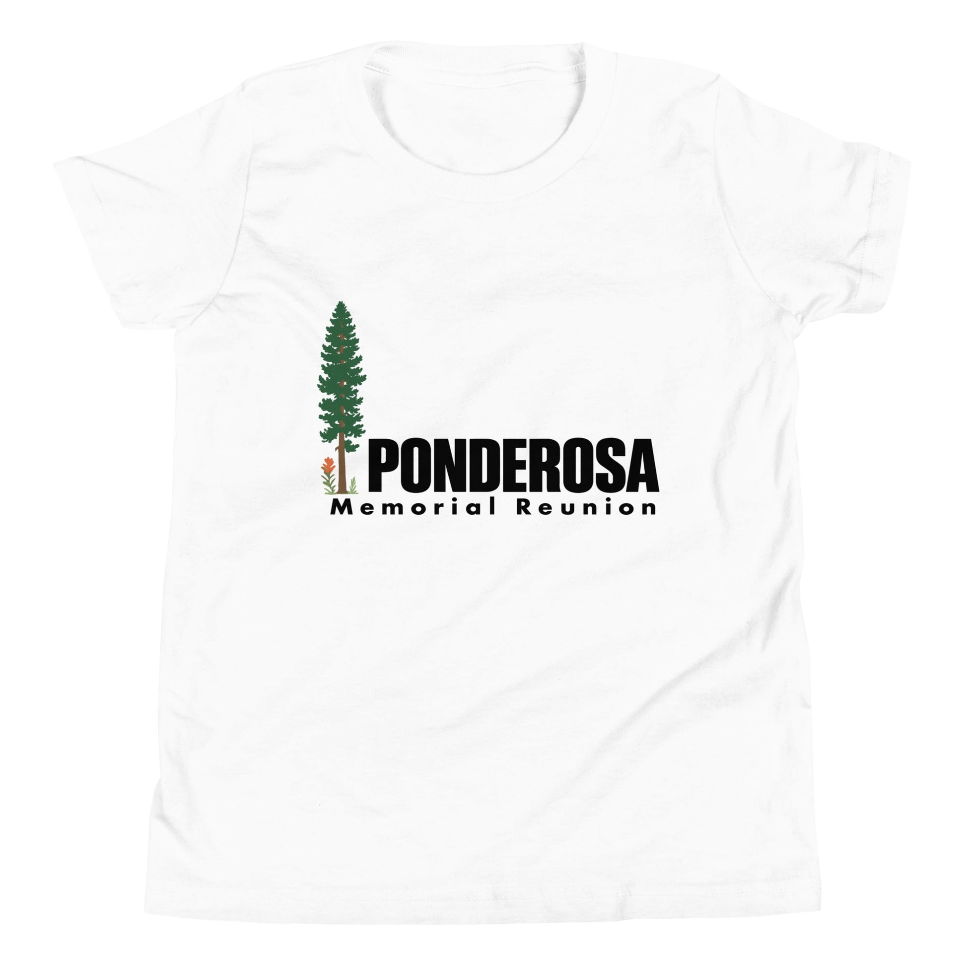 Performance | Youth T-Shirt | ponderosa reunion | Memorial Logo