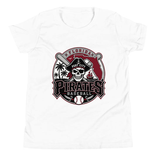Performance | Youth T-Shirt | Port City Pirates | Emblem Logo