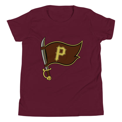 Performance | Youth T-Shirt | Port City Pirates | Vanguard Flag Logo