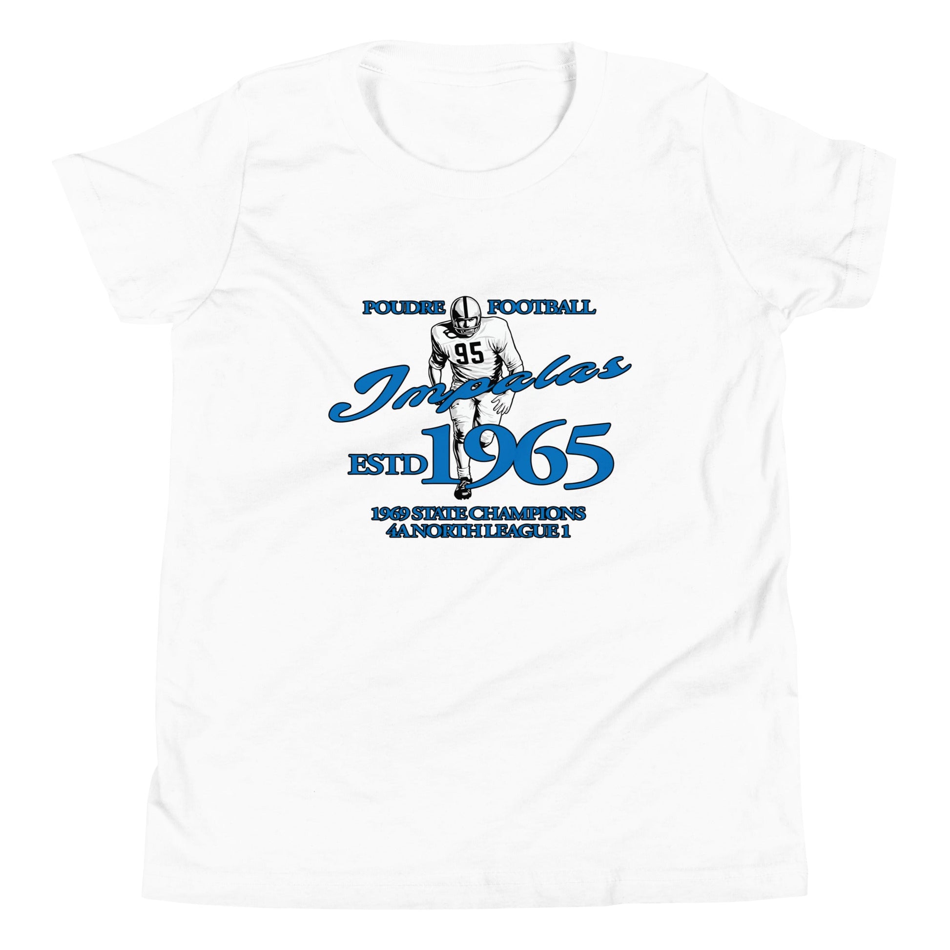 Performance | Youth T-Shirt | Poudre Football | Dynasty Athletics Logo