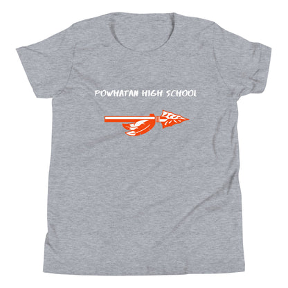 Performance | Youth T-Shirt | Powhatan lacrosse | Arrowhead Logo