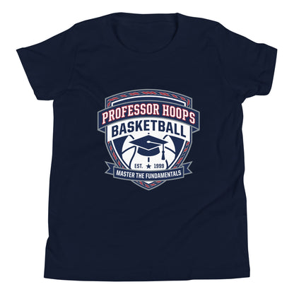 Performance | Youth T-Shirt | Professor Hoops Basketball | Crest Logo