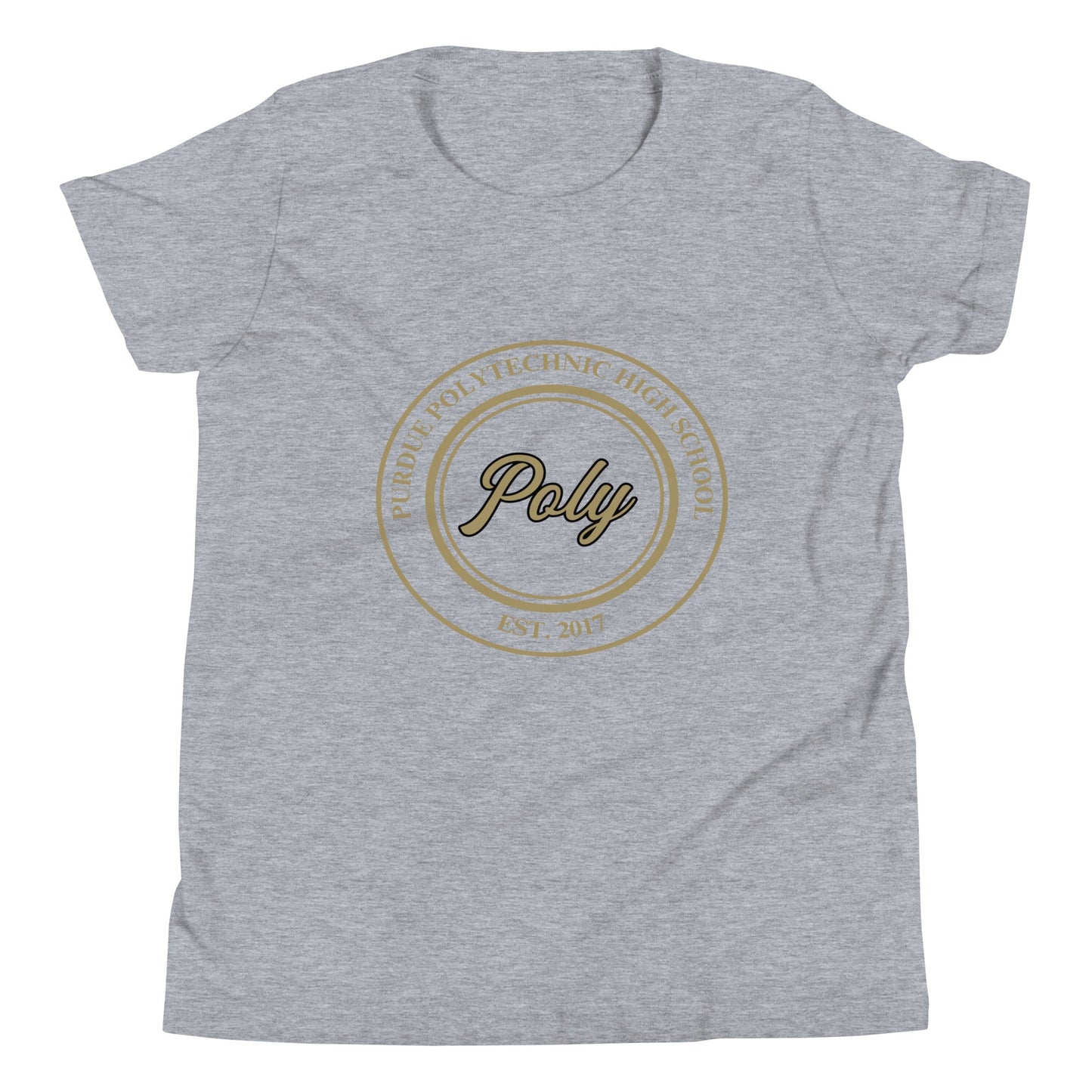Performance | Youth T-Shirt | Purdue Polytechnic High School | Poly Seal Logo
