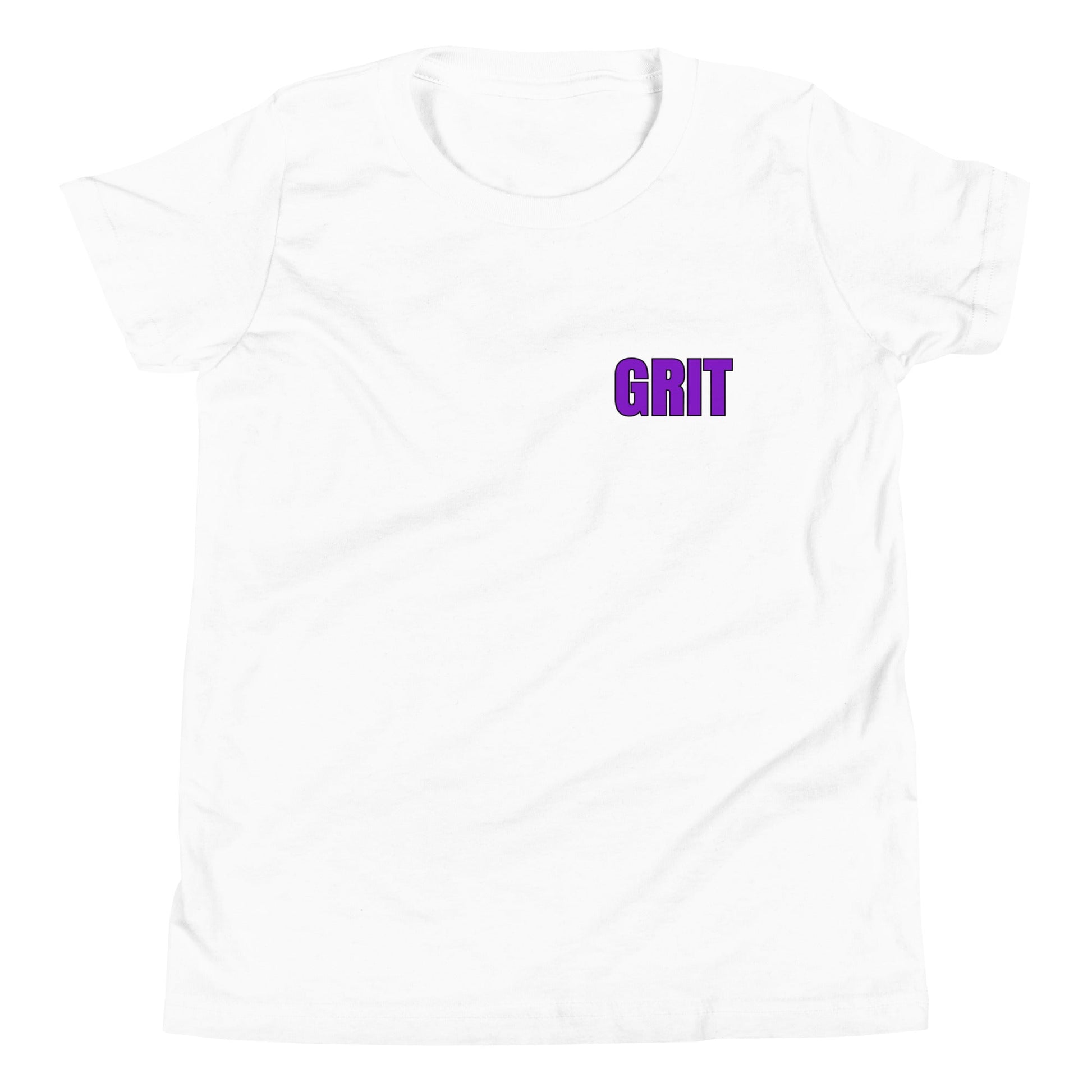 Performance | Youth T-Shirt | Pure Grit Softball | Purple Logo