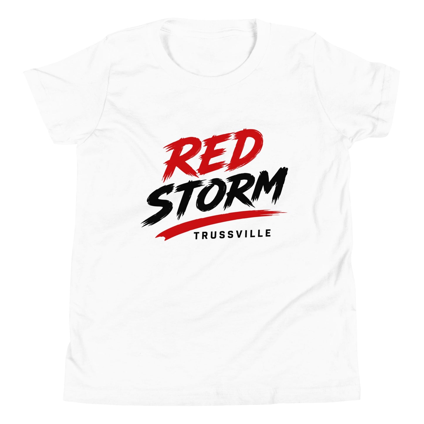 Performance | Youth T-Shirt | Red Storm | Modern Script Logo